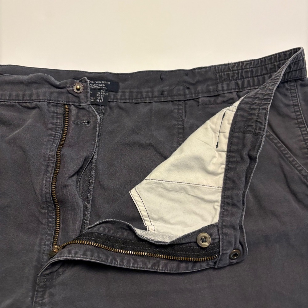 5.11 Tactical Cargo Pants Mens 44x30 Grey Cotton Canvas Utility Workwear 74251 - Picture 8 of 10